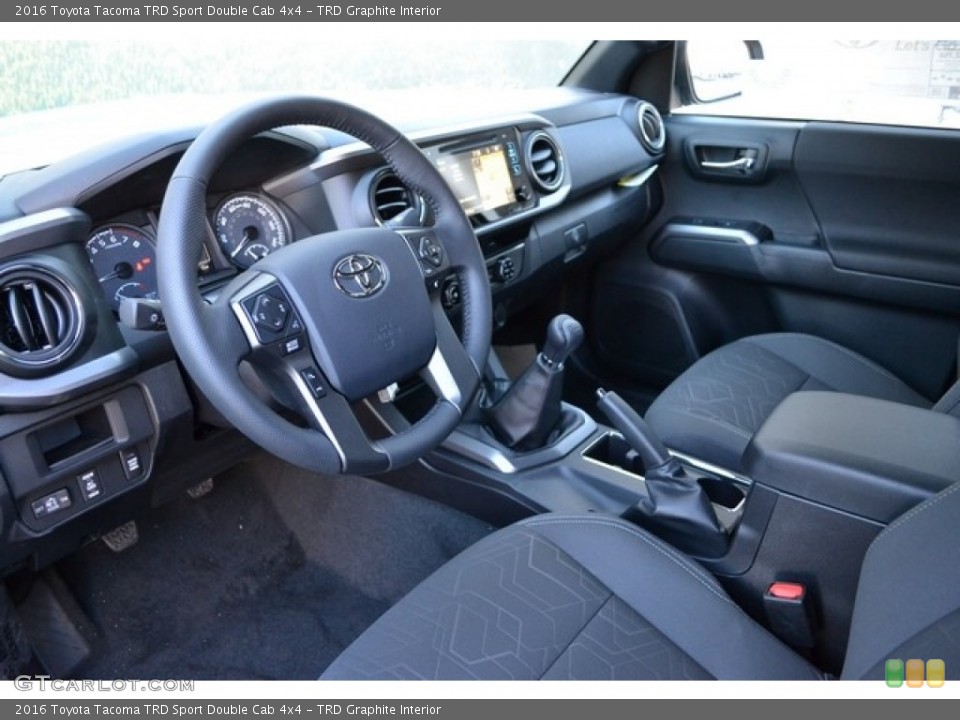 TRD Graphite Interior Prime Interior for the 2016 Toyota Tacoma TRD Sport Double Cab 4x4 #111133796