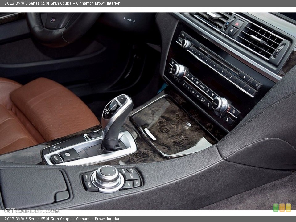 Cinnamon Brown Interior Transmission for the 2013 BMW 6 Series 650i Gran Coupe #111135053