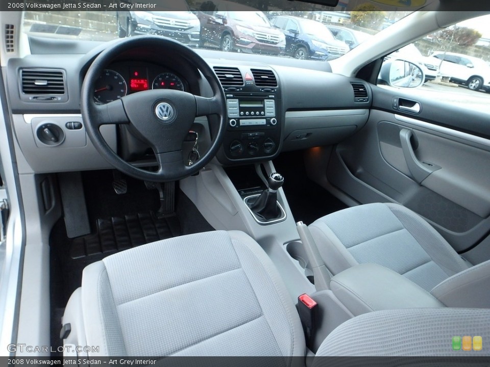 Art Grey Interior Photo for the 2008 Volkswagen Jetta S Sedan #111138131