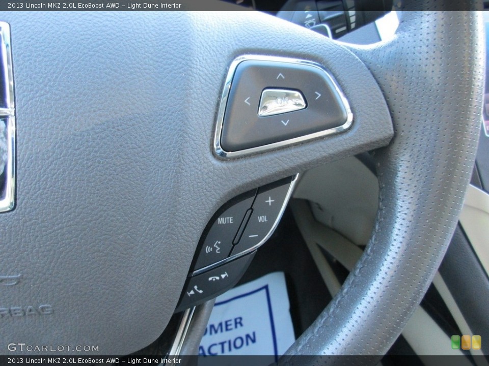 Light Dune Interior Controls for the 2013 Lincoln MKZ 2.0L EcoBoost AWD #111138299