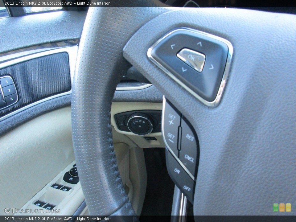 Light Dune Interior Controls for the 2013 Lincoln MKZ 2.0L EcoBoost AWD #111138320