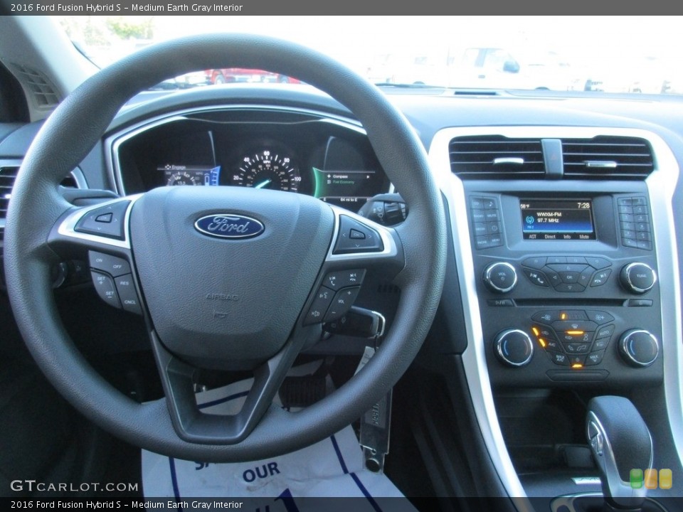 Medium Earth Gray Interior Dashboard For The 2016 Ford