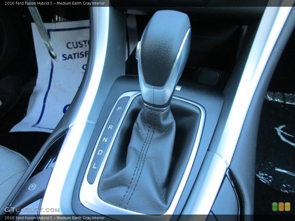 Medium Earth Gray Interior Transmission for the 2016 Ford Fusion Hybrid S #111143249