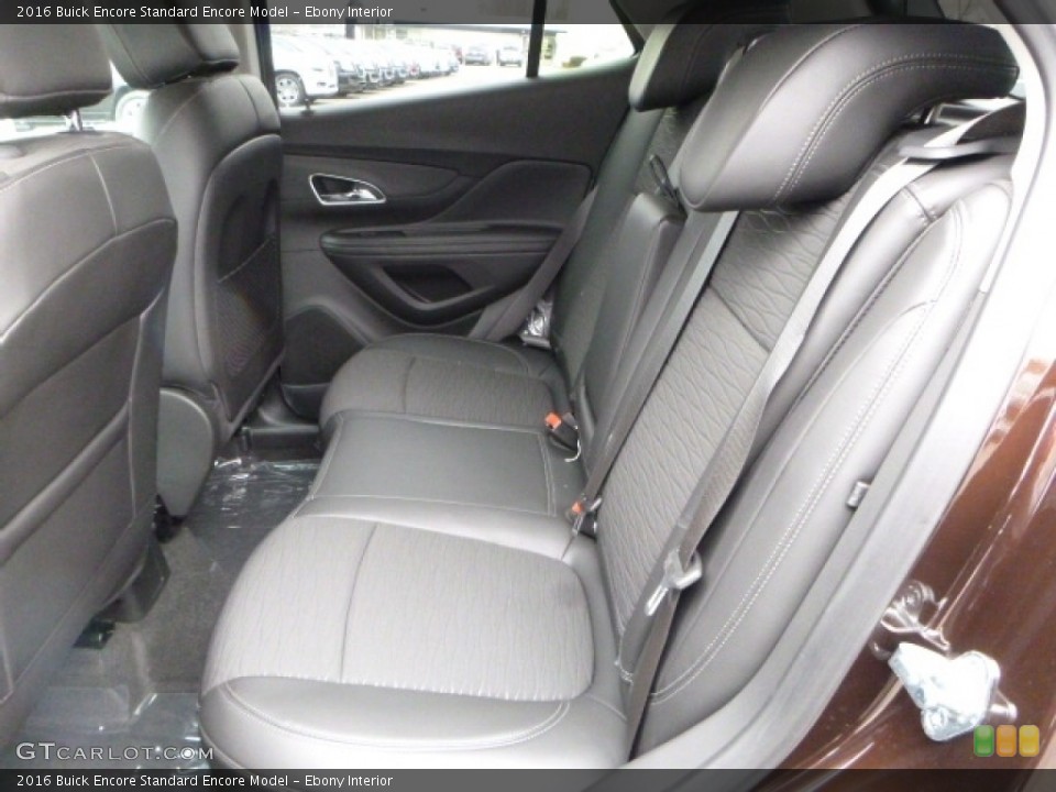 Ebony Interior Rear Seat for the 2016 Buick Encore  #111146997