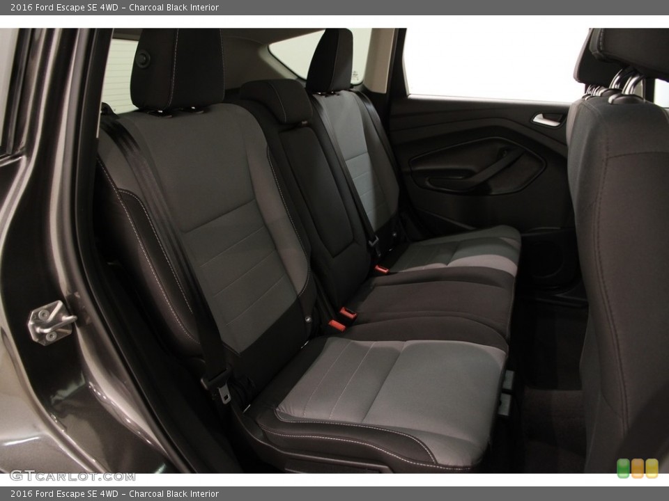 Charcoal Black Interior Rear Seat for the 2016 Ford Escape SE 4WD #111150578