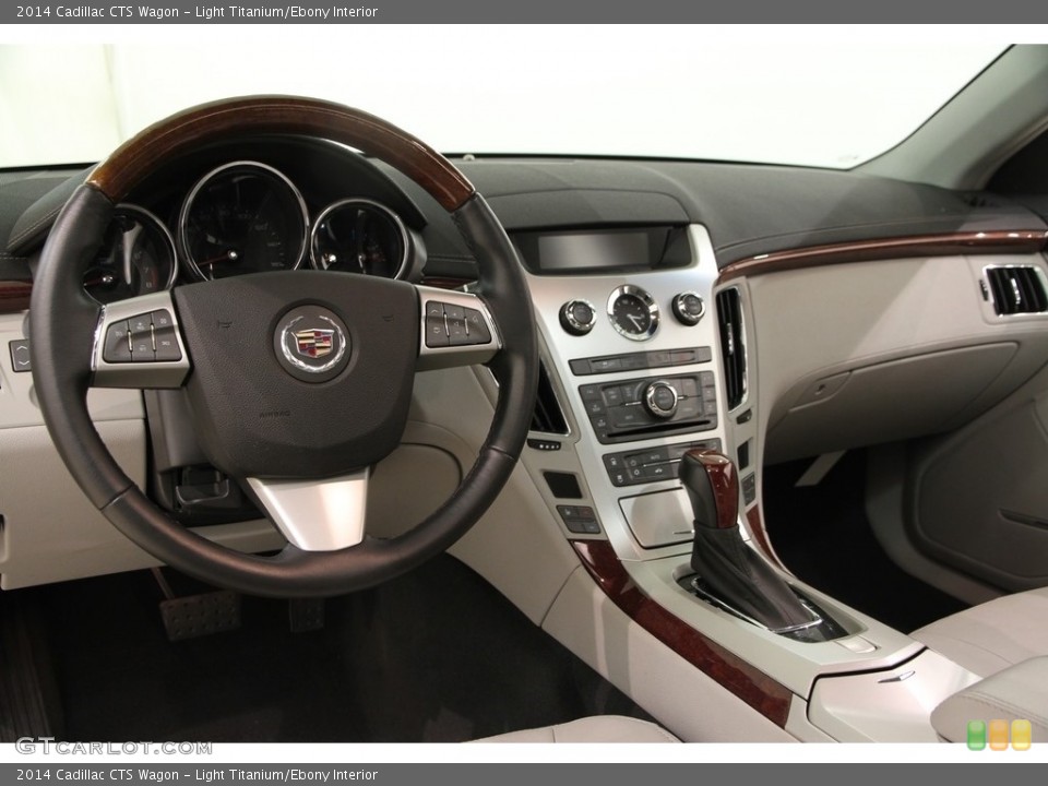 Light Titanium/Ebony 2014 Cadillac CTS Interiors