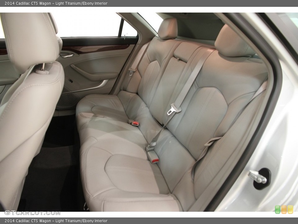 Light Titanium/Ebony Interior Rear Seat for the 2014 Cadillac CTS Wagon #111151712