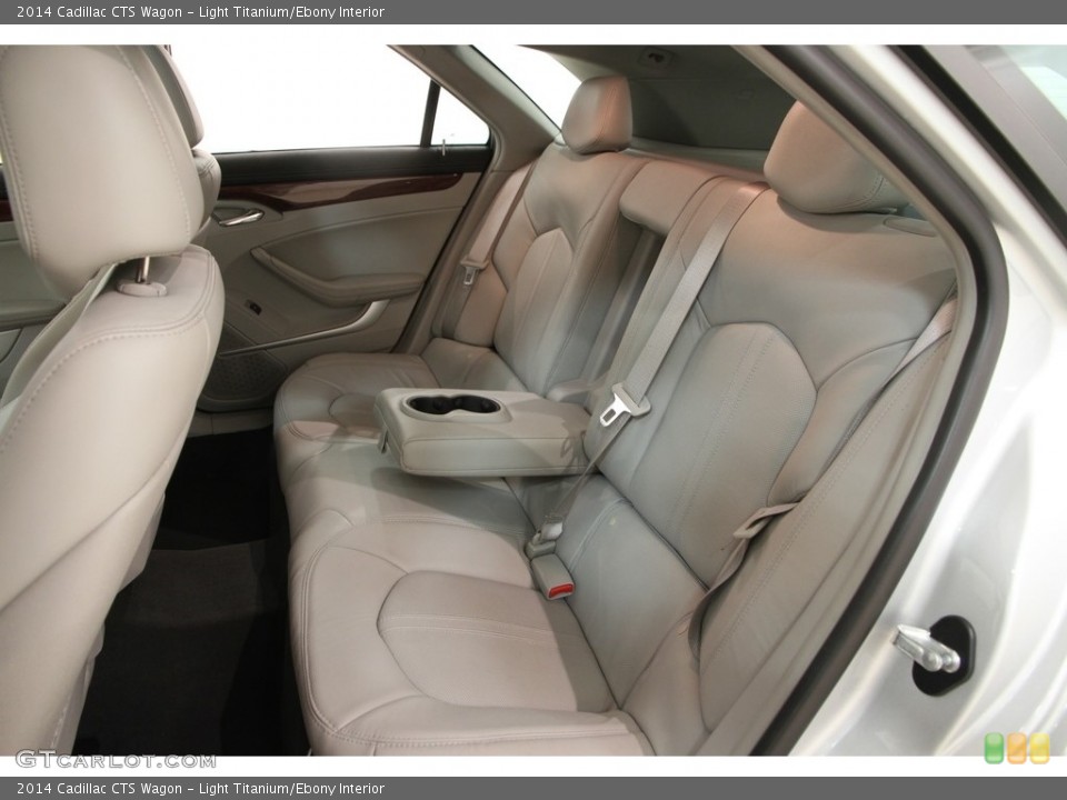 Light Titanium/Ebony Interior Rear Seat for the 2014 Cadillac CTS Wagon #111151721