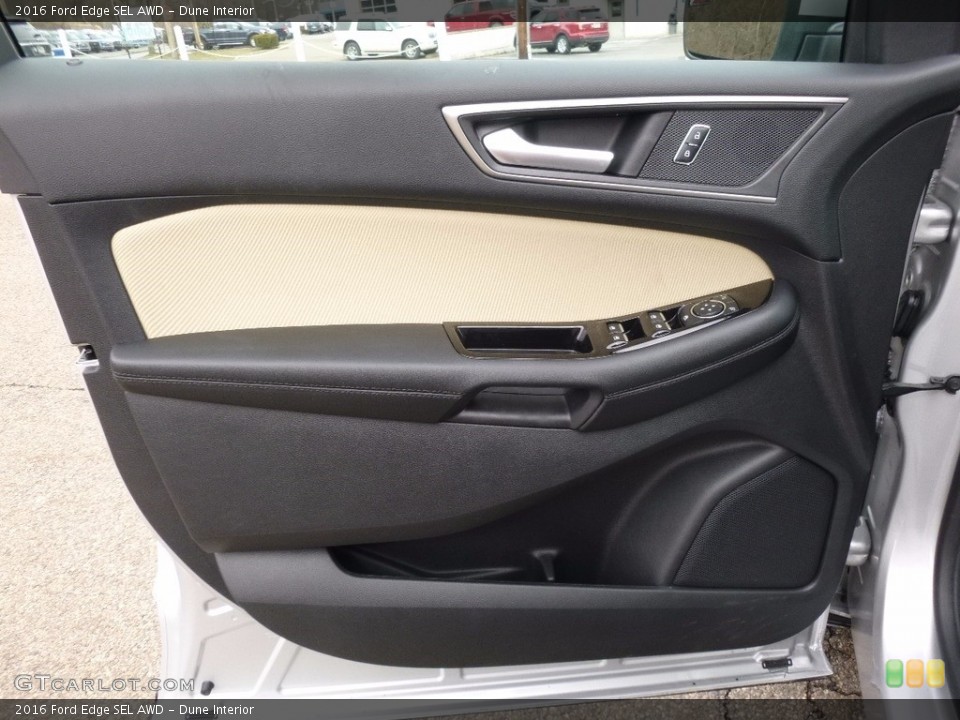 Dune Interior Door Panel for the 2016 Ford Edge SEL AWD #111161563