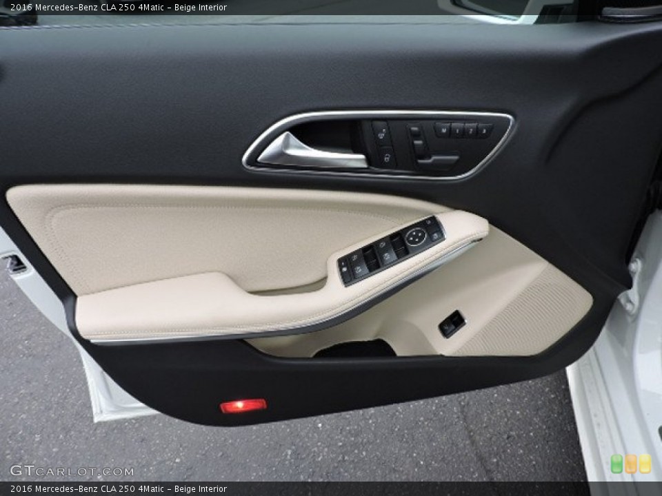 Beige Interior Door Panel for the 2016 Mercedes-Benz CLA 250 4Matic #111161962