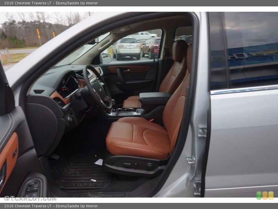 Ebony/Saddle Up Interior Front Seat for the 2016 Chevrolet Traverse LT #111168472