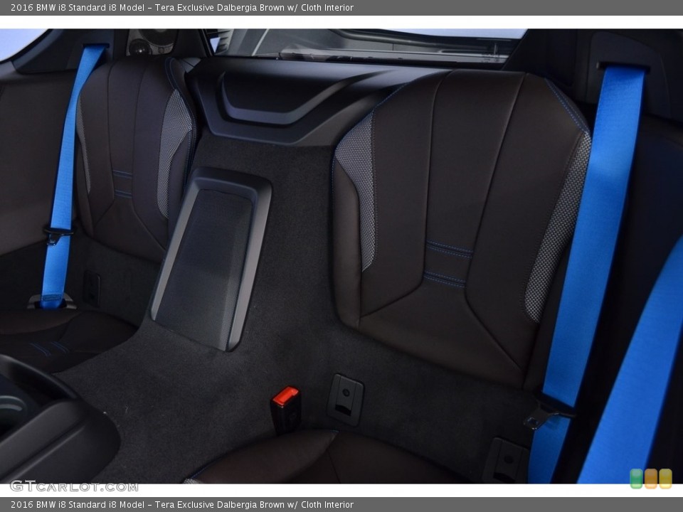 Tera Exclusive Dalbergia Brown w/ Cloth Interior Rear Seat for the 2016 BMW i8  #111173671