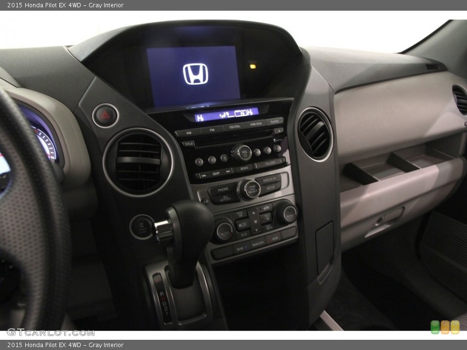 Gray Interior Controls for the 2015 Honda Pilot EX 4WD #111178603