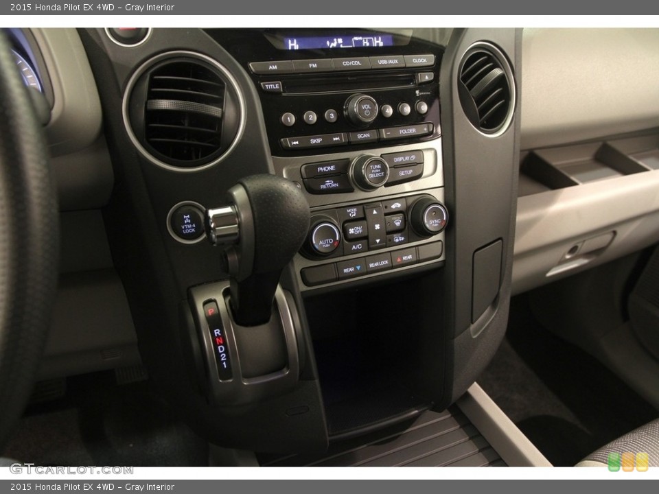 Gray Interior Controls for the 2015 Honda Pilot EX 4WD #111178705