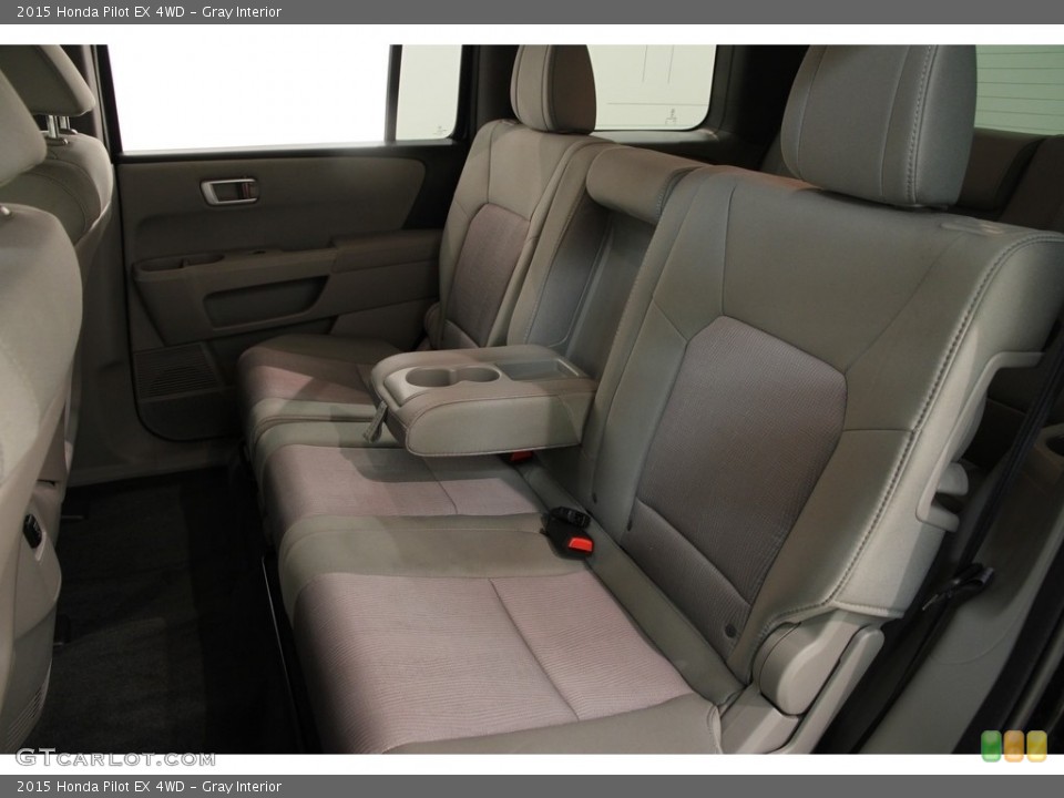 Gray Interior Rear Seat for the 2015 Honda Pilot EX 4WD #111178840