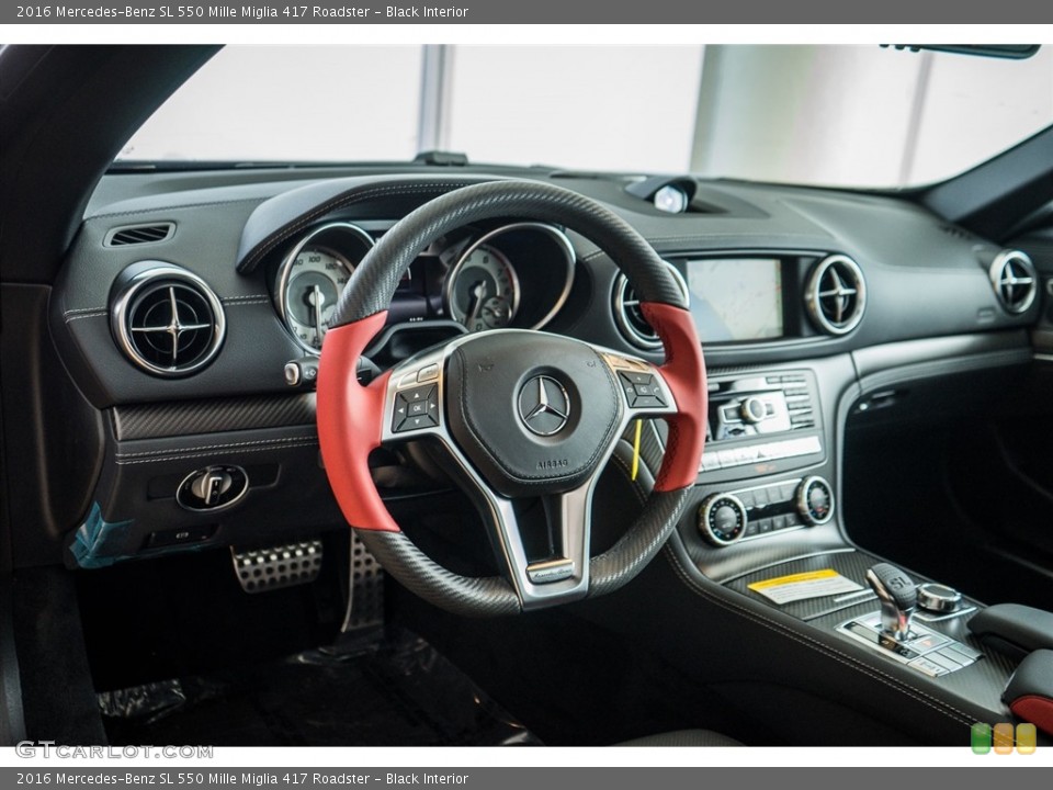 Black Interior Dashboard for the 2016 Mercedes-Benz SL 550 Mille Miglia 417 Roadster #111187124