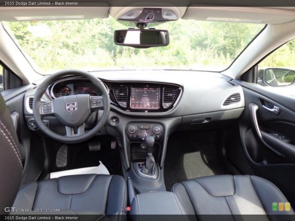 Black Interior Dashboard for the 2015 Dodge Dart Limited #111214313