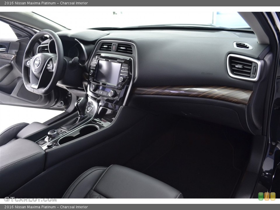 Charcoal Interior Dashboard for the 2016 Nissan Maxima Platinum #111226730