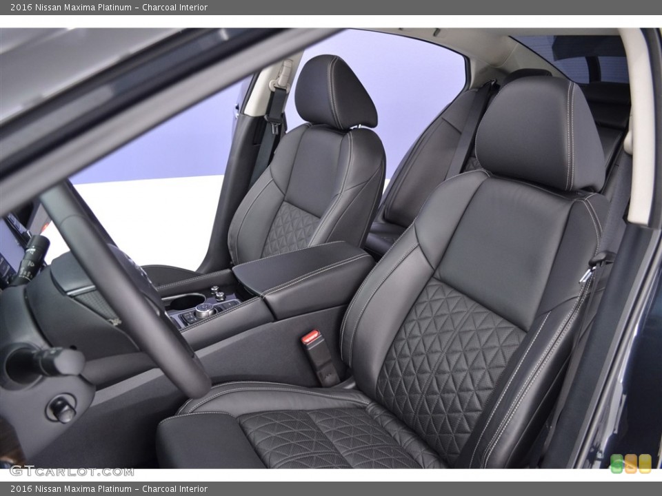 Charcoal 2016 Nissan Maxima Interiors