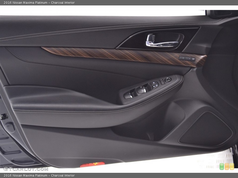Charcoal Interior Door Panel for the 2016 Nissan Maxima Platinum #111226853