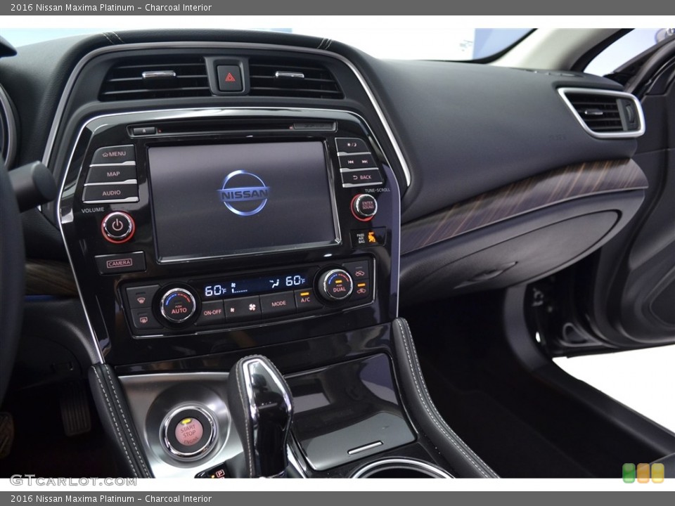 Charcoal Interior Dashboard for the 2016 Nissan Maxima Platinum #111226886