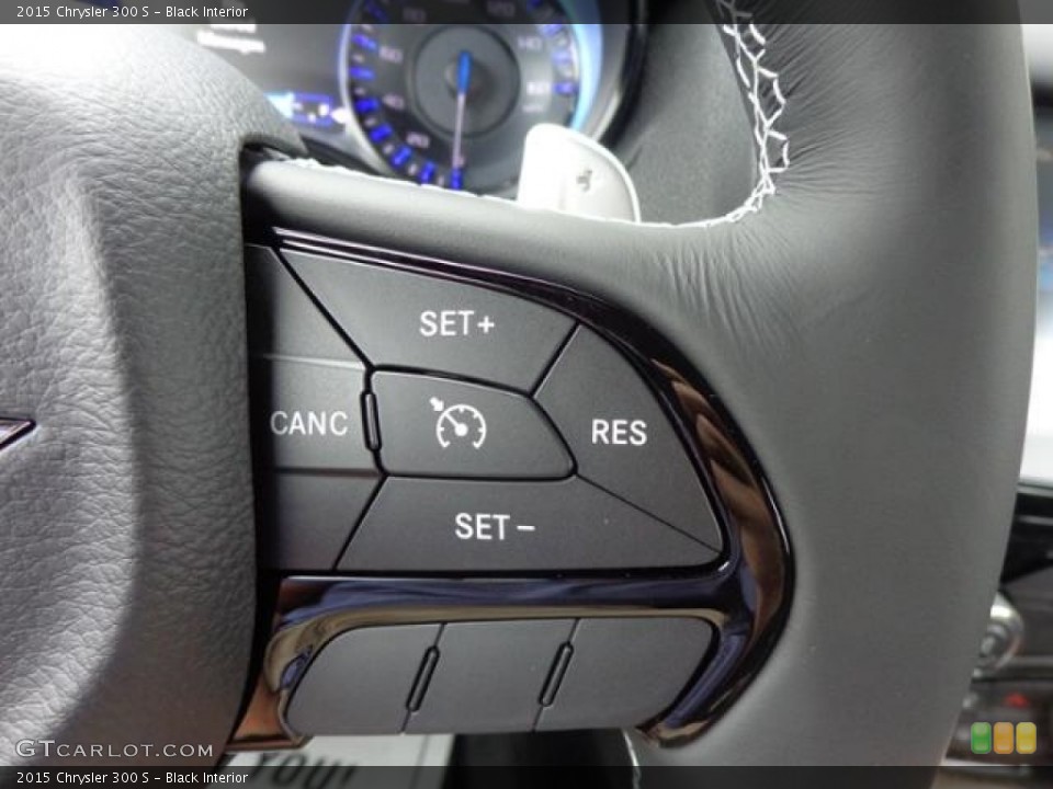 Black Interior Controls for the 2015 Chrysler 300 S #111229607