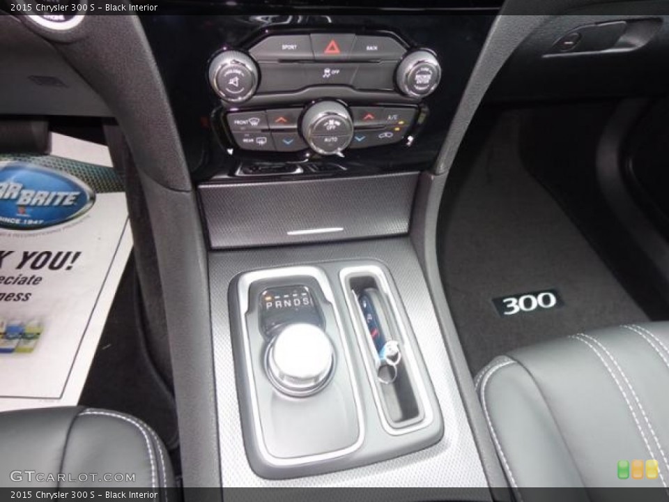 Black Interior Transmission for the 2015 Chrysler 300 S #111229667