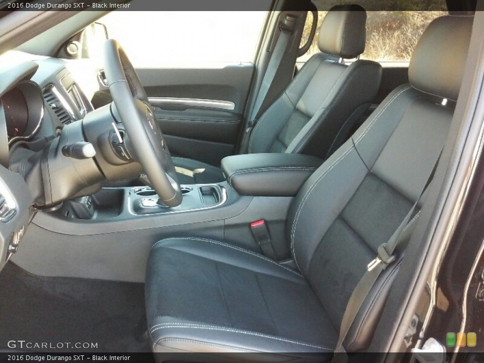 Black Interior Front Seat for the 2016 Dodge Durango SXT #111240773