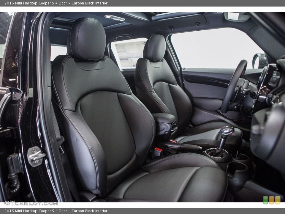 Carbon Black Interior Front Seat for the 2016 Mini Hardtop Cooper S 4 Door #111247514