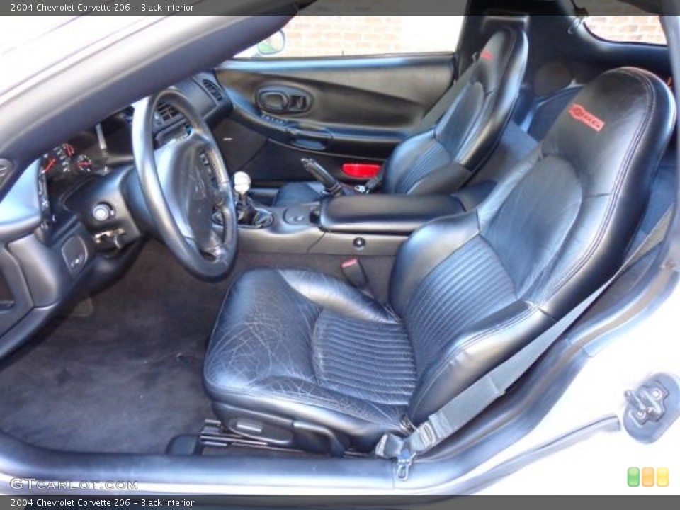 Black Interior Photo for the 2004 Chevrolet Corvette Z06 #111257669
