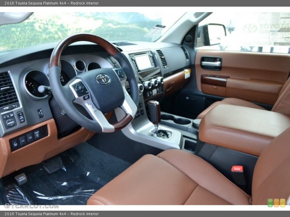 Redrock Interior Photo for the 2016 Toyota Sequoia Platinum 4x4 #111285316