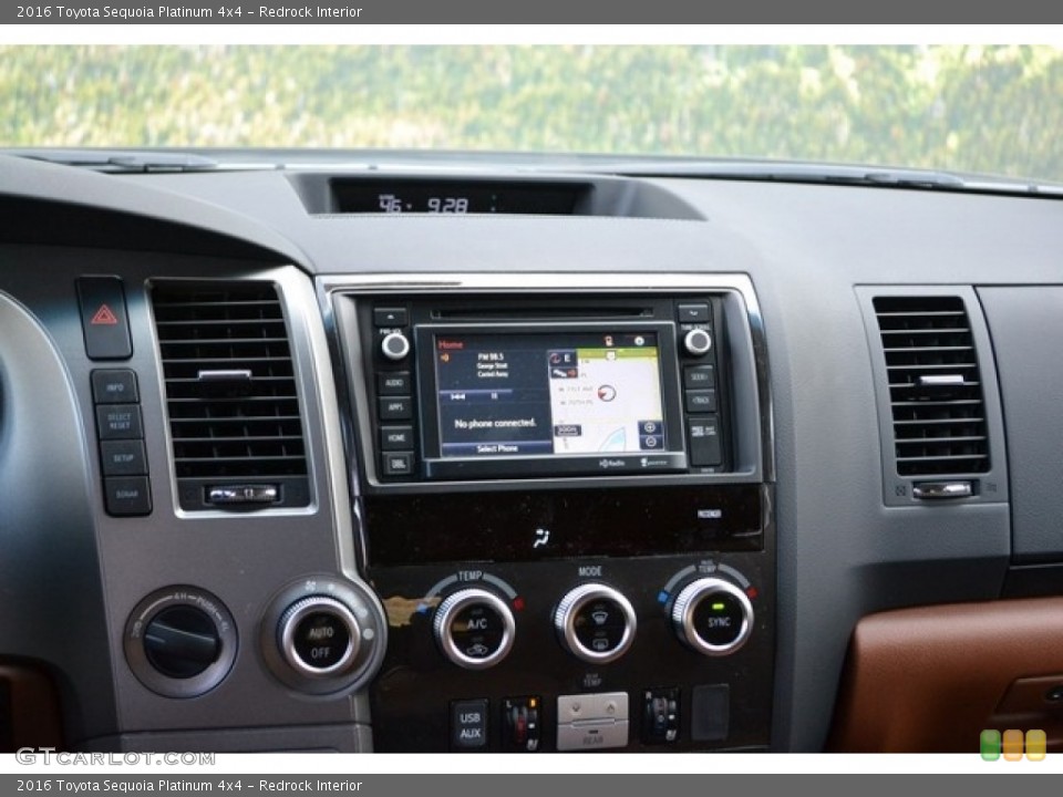 Redrock Interior Controls for the 2016 Toyota Sequoia Platinum 4x4 #111285352