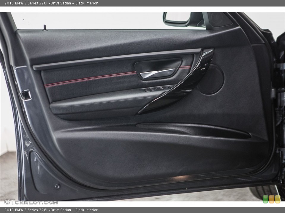 Black Interior Door Panel for the 2013 BMW 3 Series 328i xDrive Sedan #111291027