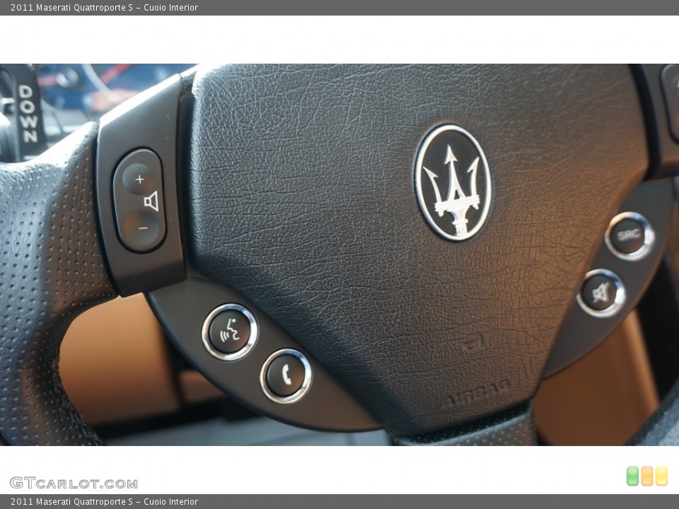 Cuoio Interior Controls for the 2011 Maserati Quattroporte S #111296870