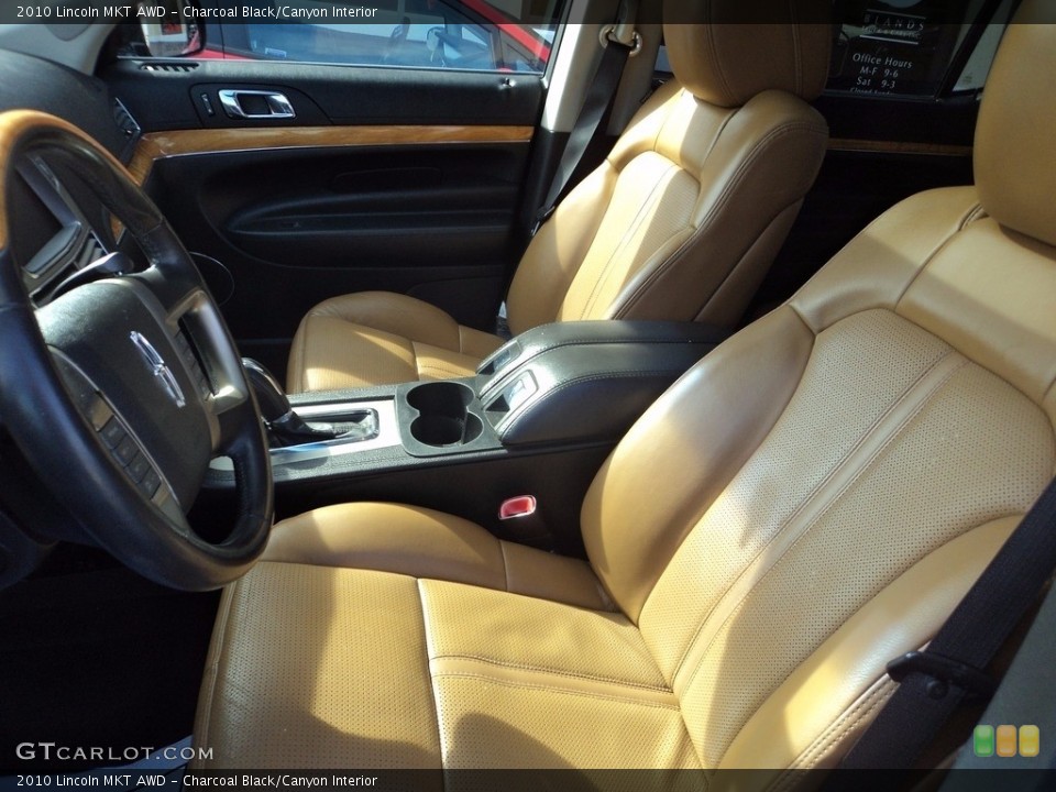 Charcoal Black/Canyon Interior Photo for the 2010 Lincoln MKT AWD #111304921