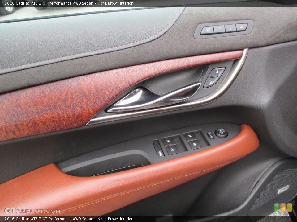 Kona Brown Interior Door Panel for the 2016 Cadillac ATS 2.0T Performance AWD Sedan #111308045