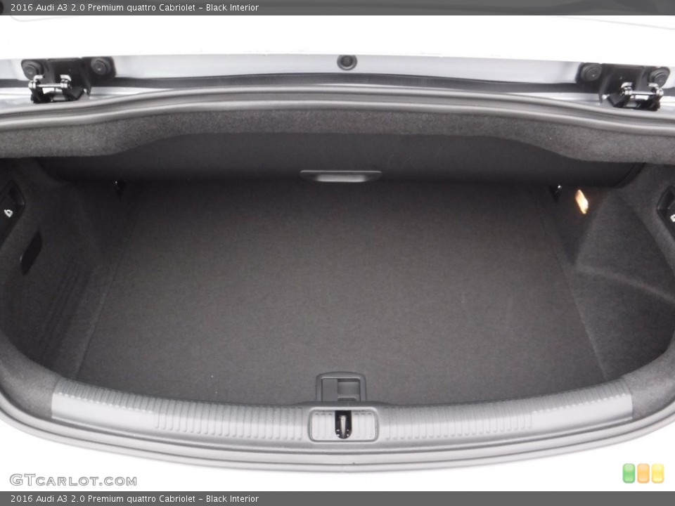 Black Interior Trunk for the 2016 Audi A3 2.0 Premium quattro Cabriolet #111311291