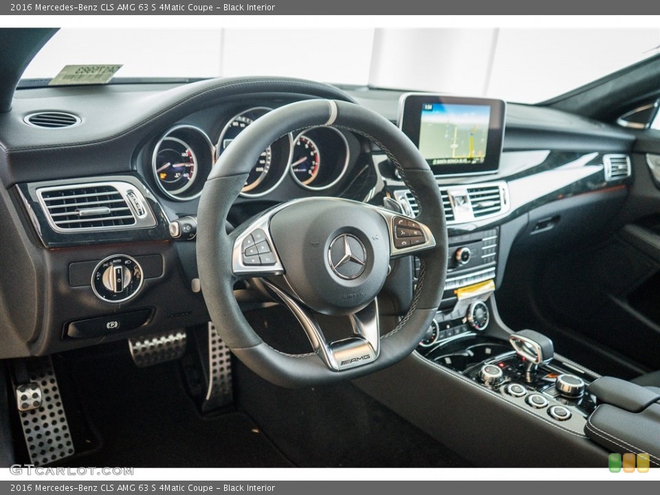 Black Interior Prime Interior for the 2016 Mercedes-Benz CLS AMG 63 S 4Matic Coupe #111317987