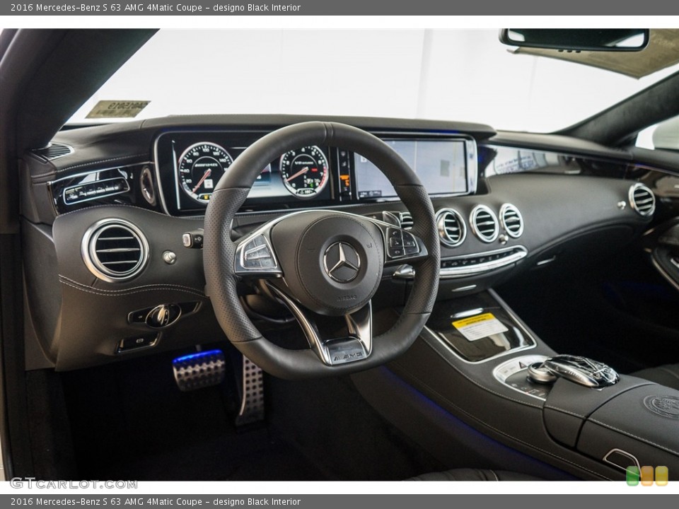 designo Black 2016 Mercedes-Benz S Interiors