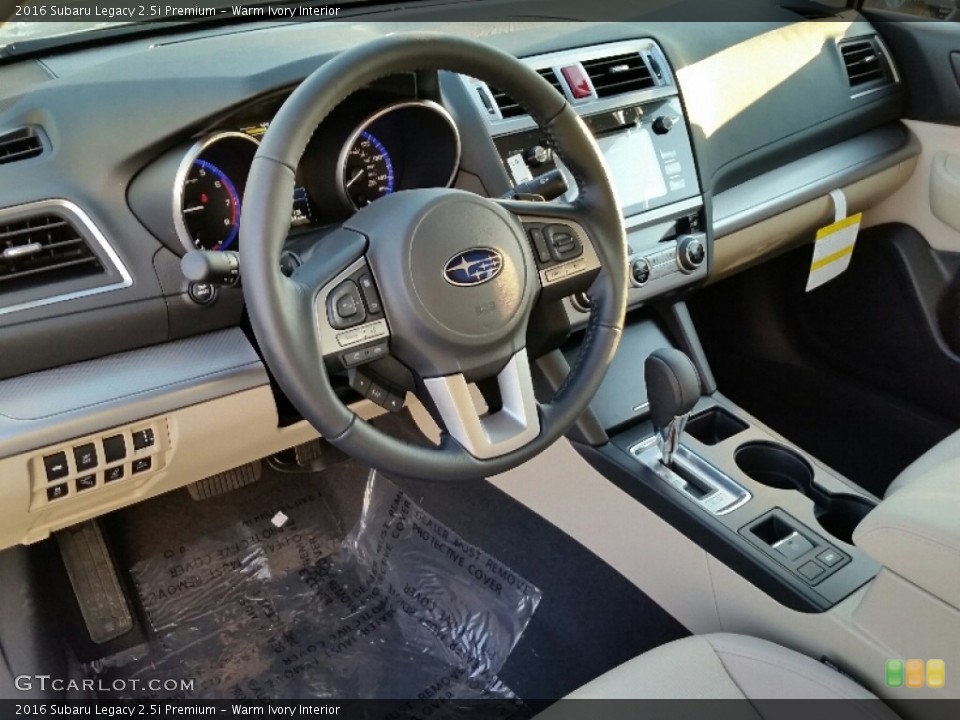 Warm Ivory Interior Photo for the 2016 Subaru Legacy 2.5i Premium #111328812