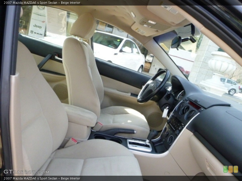 Beige Interior Photo for the 2007 Mazda MAZDA6 s Sport Sedan #111340686