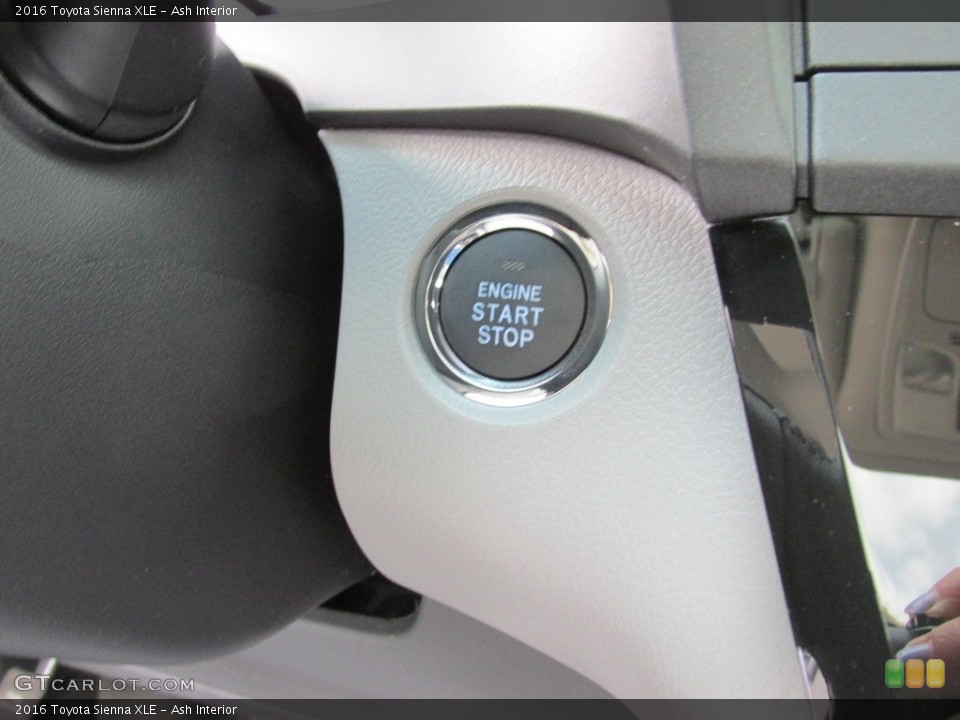 Ash Interior Controls for the 2016 Toyota Sienna XLE #111343752