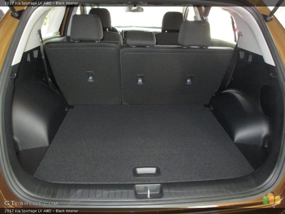 Black Interior Trunk for the 2017 Kia Sportage LX AWD #111349212