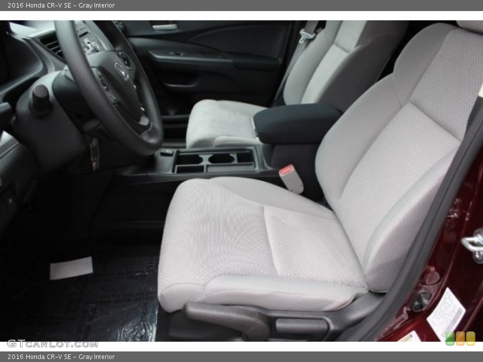 Gray Interior Photo for the 2016 Honda CR-V SE #111359395