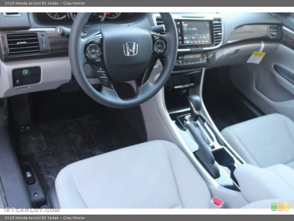 Gray Interior Photo for the 2016 Honda Accord EX Sedan #111364165