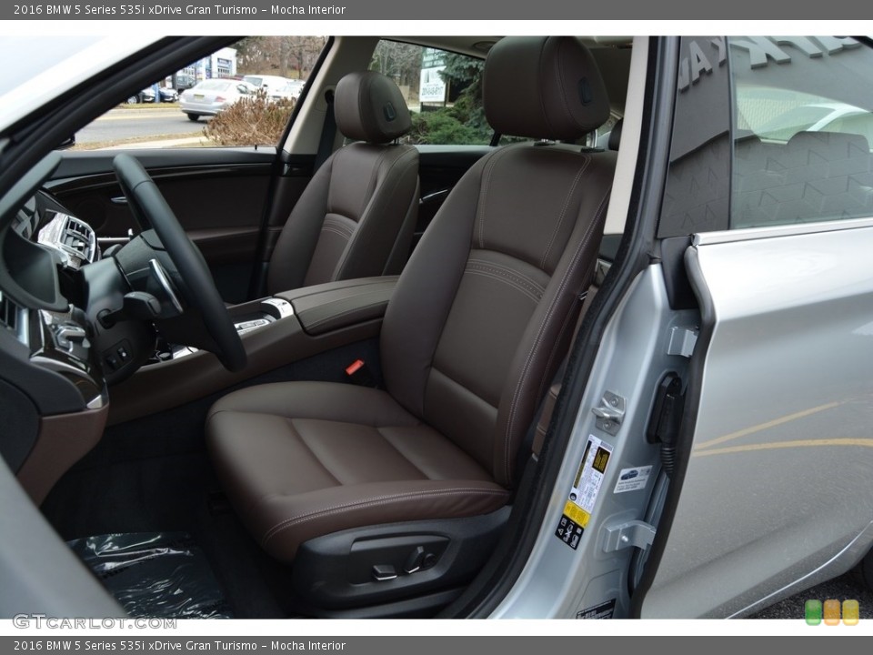 Mocha Interior Front Seat for the 2016 BMW 5 Series 535i xDrive Gran Turismo #111366793