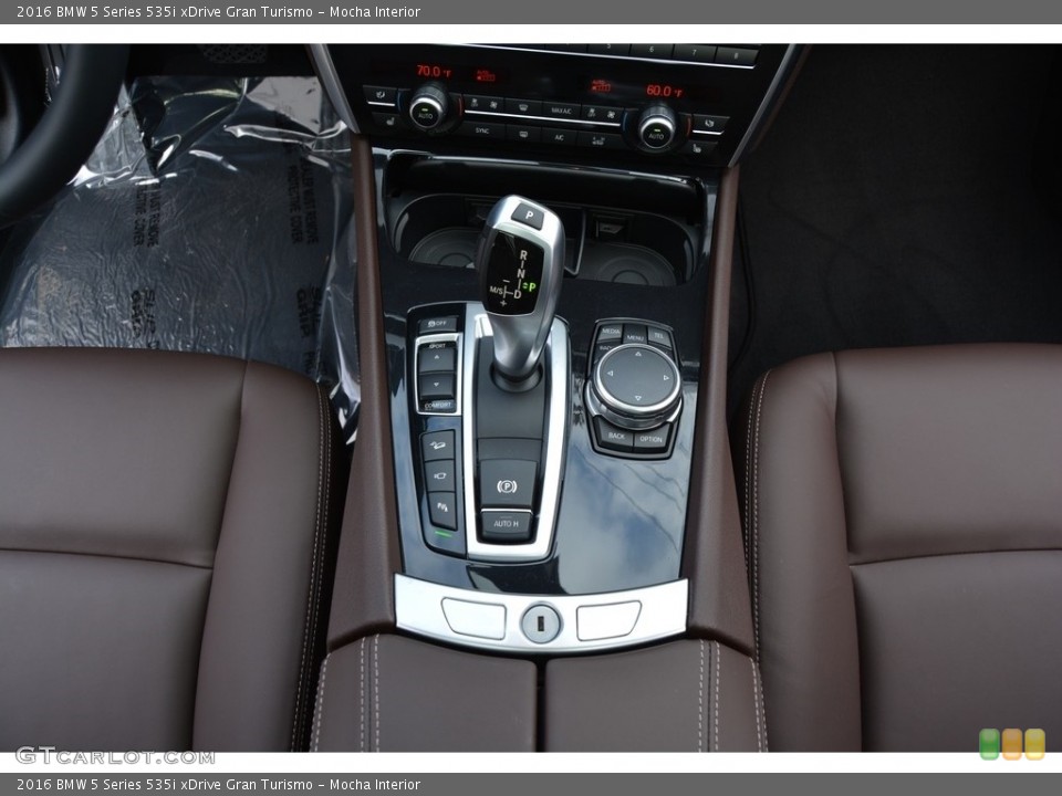 Mocha Interior Transmission for the 2016 BMW 5 Series 535i xDrive Gran Turismo #111366889