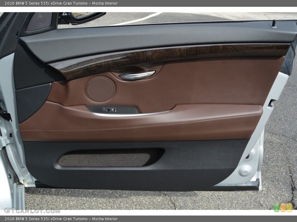 Mocha Interior Door Panel for the 2016 BMW 5 Series 535i xDrive Gran Turismo #111367129