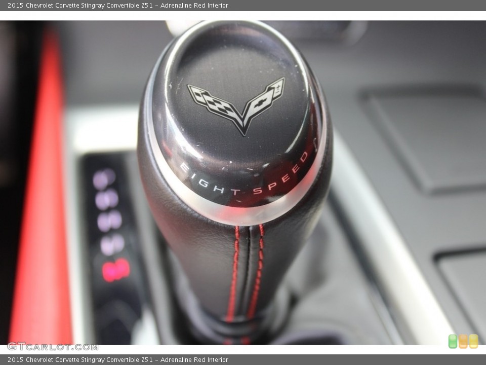 Adrenaline Red Interior Transmission for the 2015 Chevrolet Corvette Stingray Convertible Z51 #111373252