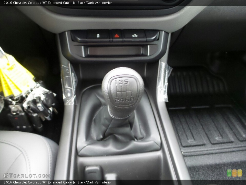 Jet Black/Dark Ash Interior Transmission for the 2016 Chevrolet Colorado WT Extended Cab #111390805